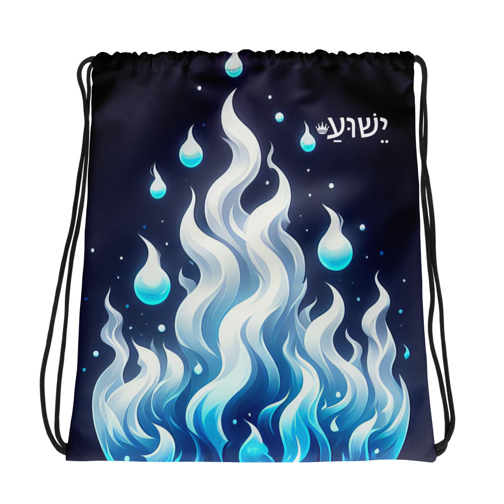 Live by the Spirit Drawstring bag by Raul Anthony Monge