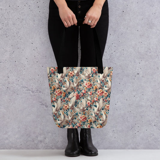 Doves of Peace Tote Bag by Raul Anthony Monge