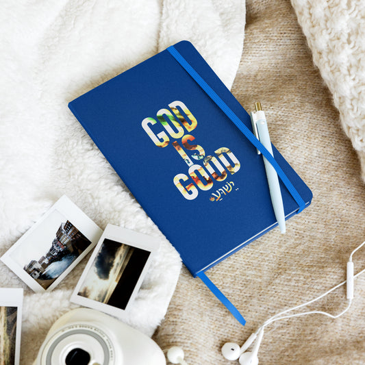 God is Good Hardcover Bound Notebook Journal by Raul Anthony Monge