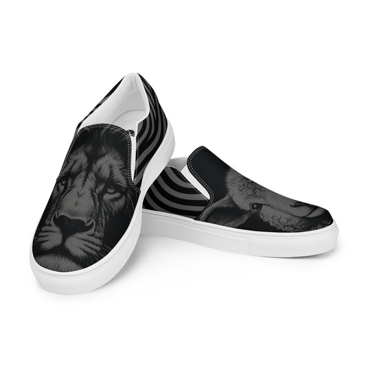 Trinity Men’s Slip-On Canvas Shoes by Raul Anthony Monge, Father and Son