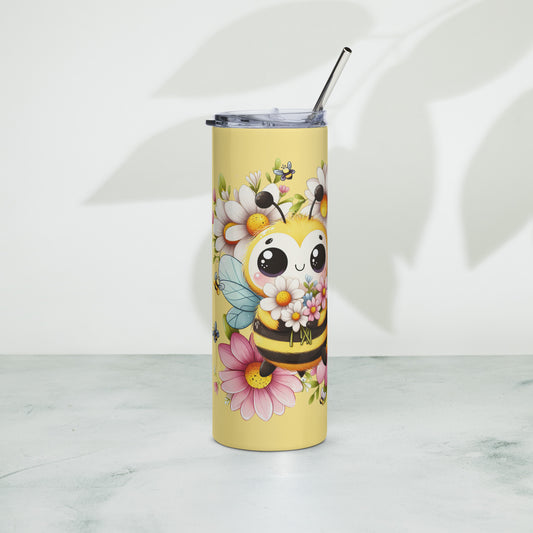 Bee Holy 20oz Stainless Steel Tumbler by Raul Anthony Monge