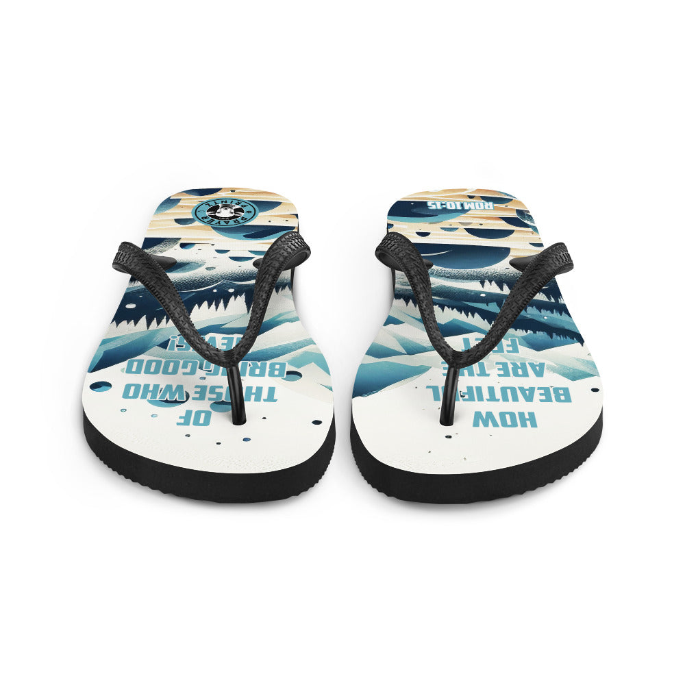 Beautiful Feet Flip-Flops by Raul Anthony Monge, Shoes