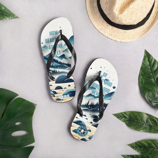 Beautiful Feet Flip-Flops by Raul Anthony Monge, Shoes