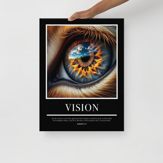 Vision Unframed Gallery Wrapped Canvas by Raul Anthony Monge