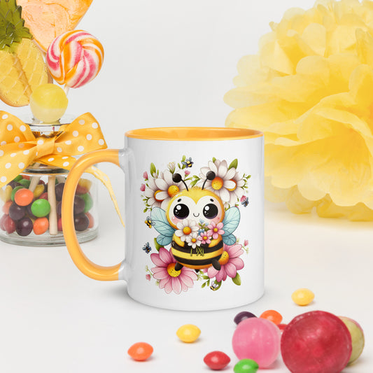 Bee Holy Accent Mug by Raul Anthony Monge